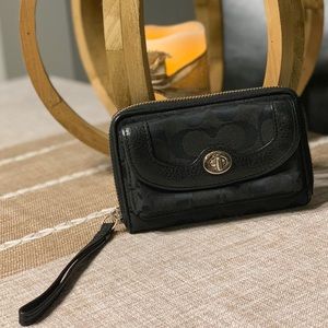 Black Coach Wallet